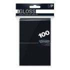 Ultra-Pro-100-Gloss-Deck-Protector-Sleeves-Black